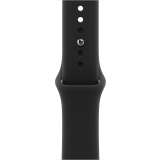 Montres connectées Apple Watch Series 12 42mm Black Aluminium Case with Black Sport Band M/L (MJEC4ZR/A)