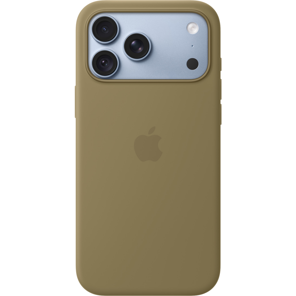 Étui Apple iPhone 18 Pro Max Silicone Case with MagSafe Olive (MK924ZM/A) - photo 3