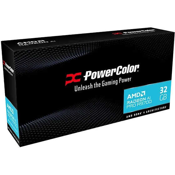 Carte graphique AMD Radeon AI PRO R9700 PowerColor 32GB (AI PRO R9700 32G-B) - photo 8
