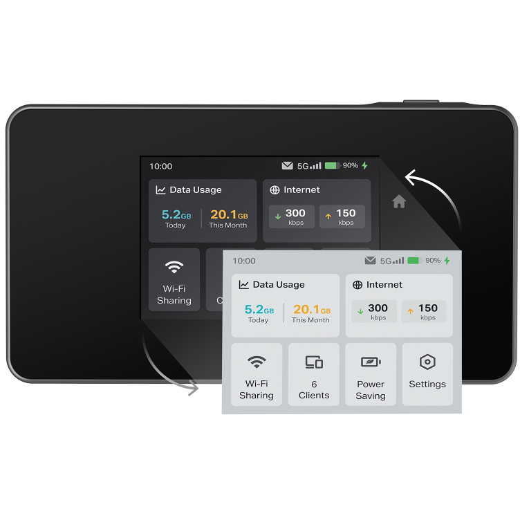 Routeur Wi-Fi (routeur) TP-Link M8550 - photo 3