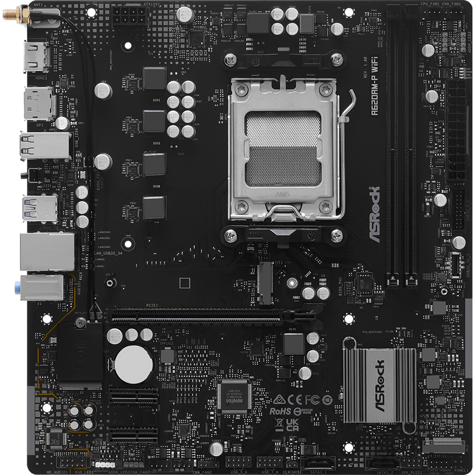 Carte mère ASRock A620AM-P WiFi