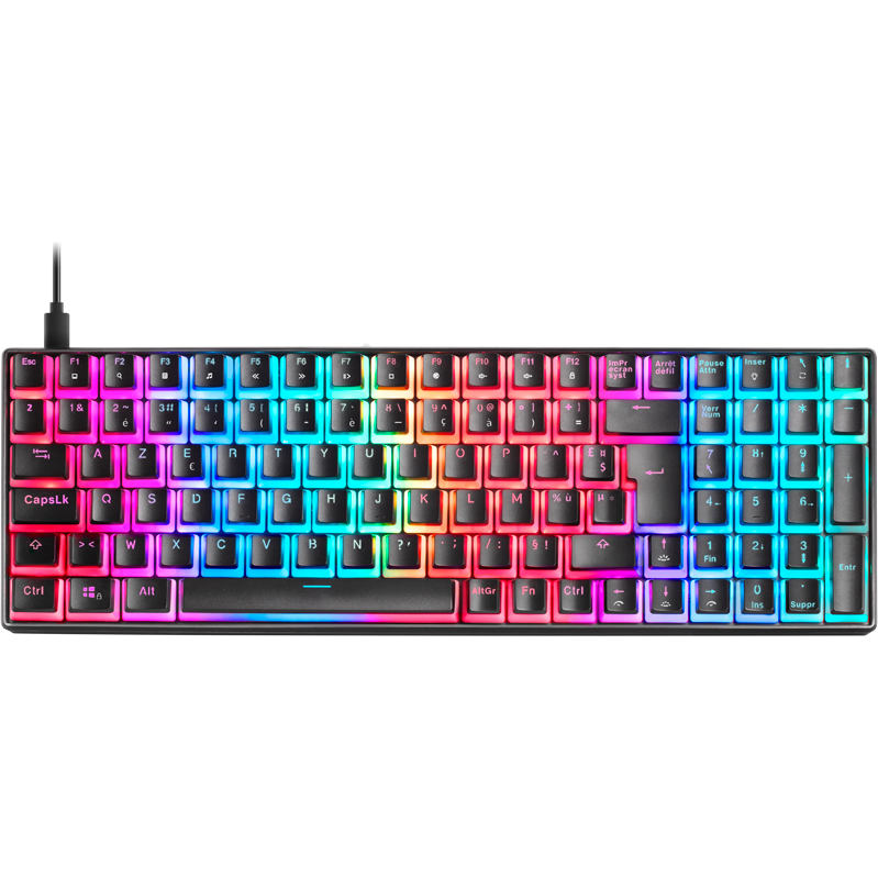 Clavier Mars Gaming MK Ultra RGB Black - MKULTRABRFR