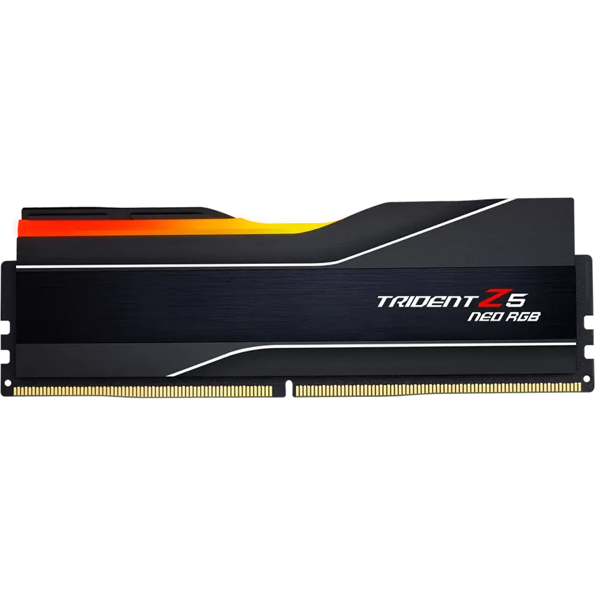 Mémoire vive 16GB DDR5 6000MHz G.Skill Trident Z5 Neo RGB (F5-6000J3038F16GH1-TZ5NR)
