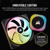 Système de refroidissement par liquide Corsair iCUE LINK H115i RGB Black (CW-9061002-WW)