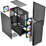 Boîtier Logic Concept Dart Pro ARGB Midi Black (AT-DART-PRO-ARGB-10)