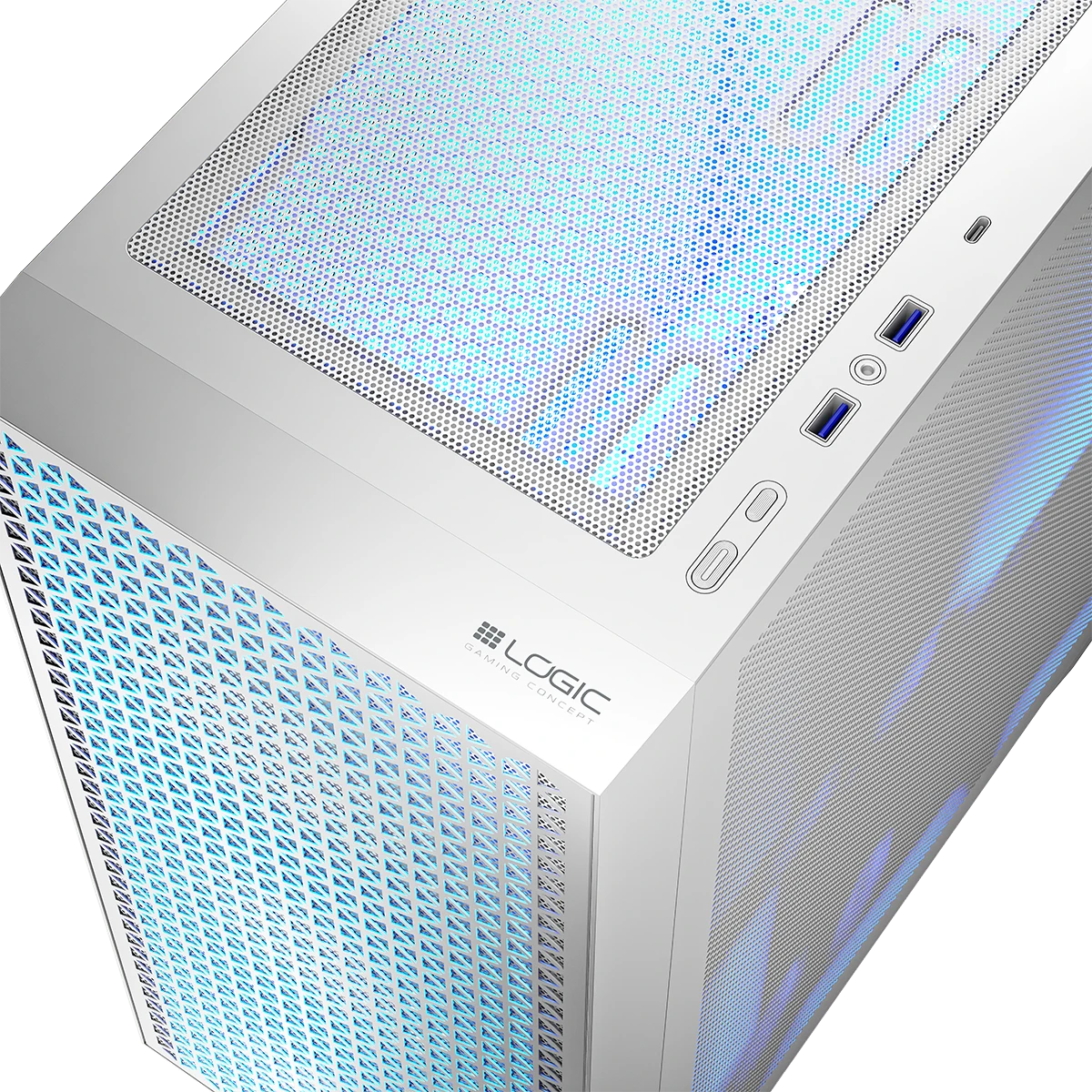 Boîtier Logic Concept Dart Pro ARGB Midi White - AT-DART-PRO-ARGB-20 - photo 3