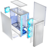 Boîtier Logic Concept Dart Pro ARGB Midi White (AT-DART-PRO-ARGB-20)