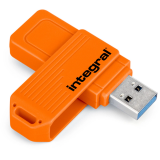clé USB 64GB Integral Swivel Neon (INFD64GBSWINEONOR3.2)