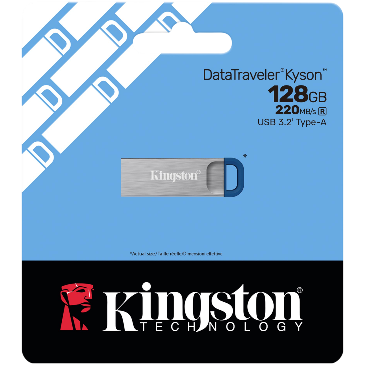 clé USB flash 128GB Kingston DataTraveler Kyson (DTKNG2/128GB) - photo 3