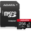 Carte mémoire 256GB MicroSD ADATA High Endurance + SD adapter (AUSDX256GUI3V30SHA2-RA1)
