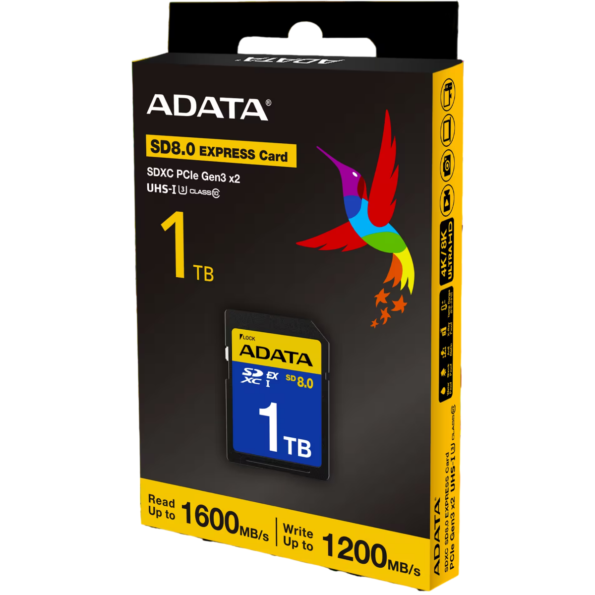 Carte mémoire 1TB SD ADATA Express (SD1TEX3L2-C) - photo 4