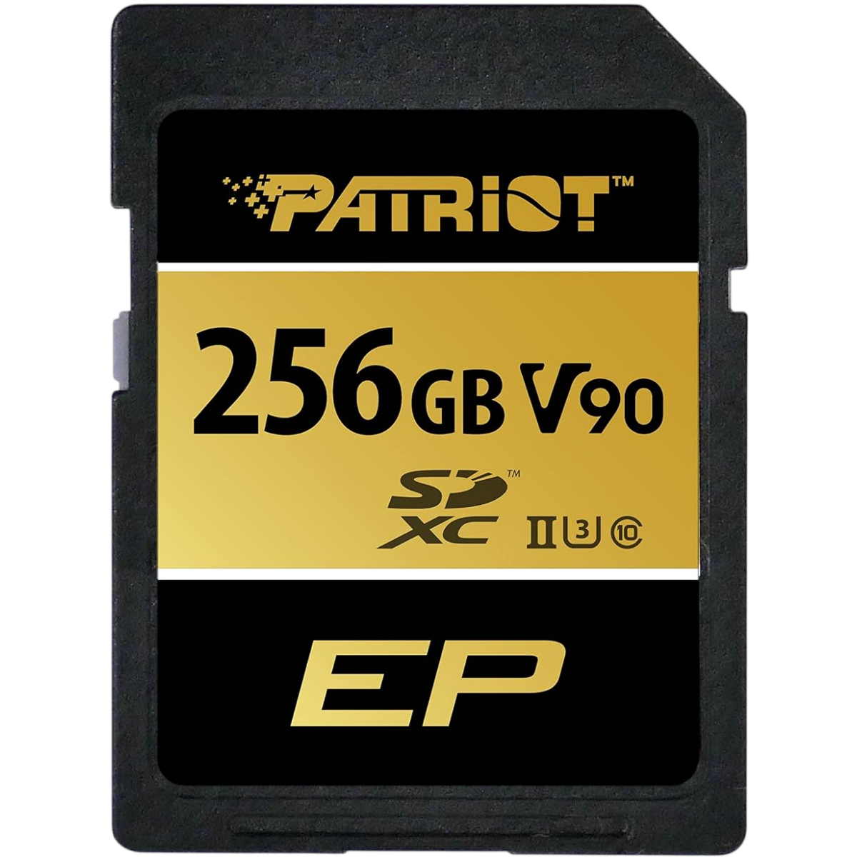 Carte mémoire 256GB SD Patriot V90 (PEF256GEP92SDX)