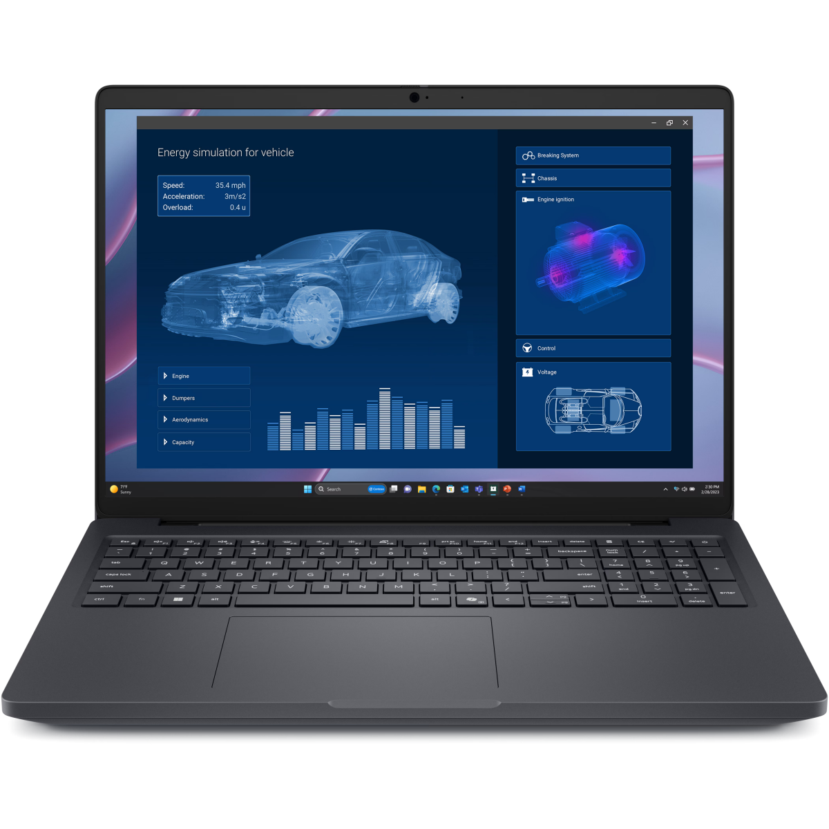 Ordinateur portable Dell Pro Max 16 Magnetite (MC16255) (16CWD)