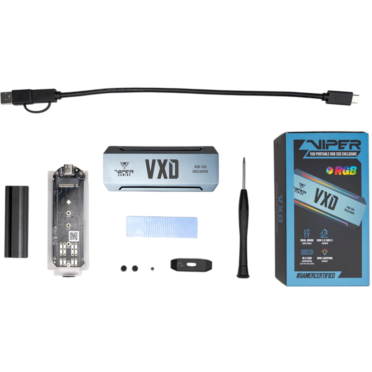 Boîtier externe pour SSD M.2 Patriot Viper VXD (PV860UPRGM) - photo 5