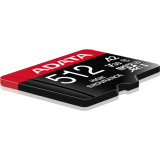Carte mémoire 512GB MicroSD ADATA High Endurance + SD adapter (AUSDX512GUI3V30SHA2-RA1)