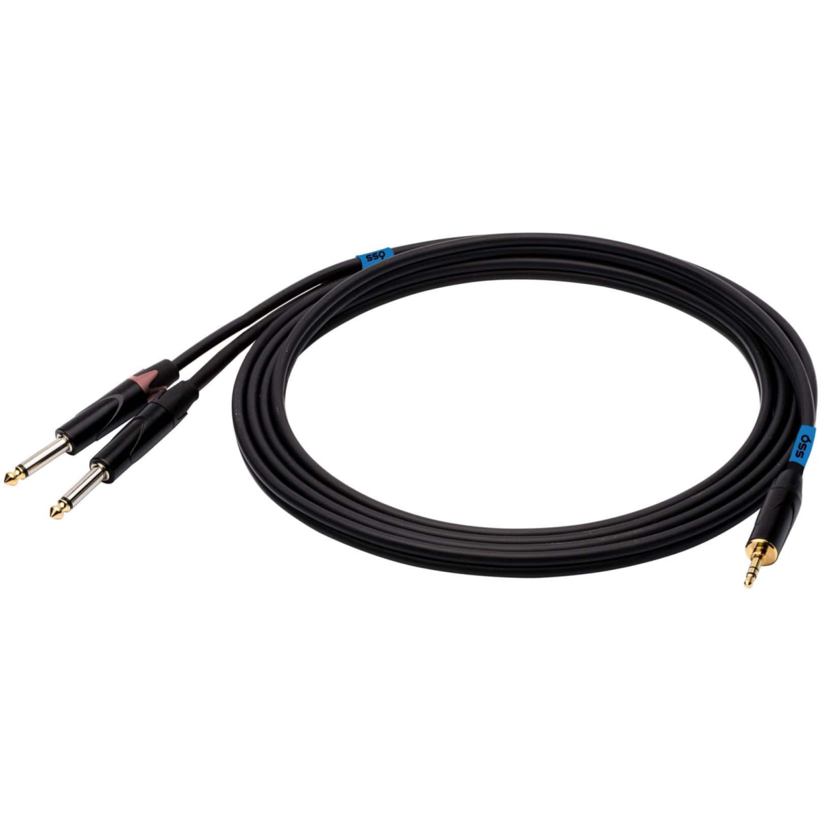 Câble d'extension 2x 6.3 Jack (M) - 3.5 Jack (M), 3m, SSQ MIJM3 - SS-1815 - photo 3