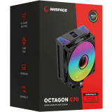 Refroidisseur Rampage Octagon C70 Black (OCTAGON)