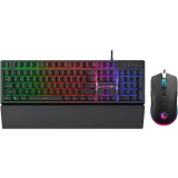 Clavier + souris Rampage Fortuna V2 Gaming Set Black (FORTUNA)