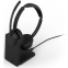 Casque audio Jabra Evolve3 45 MS - USB-A with Dongle - Stereo Charging Stand - 34599-999-989