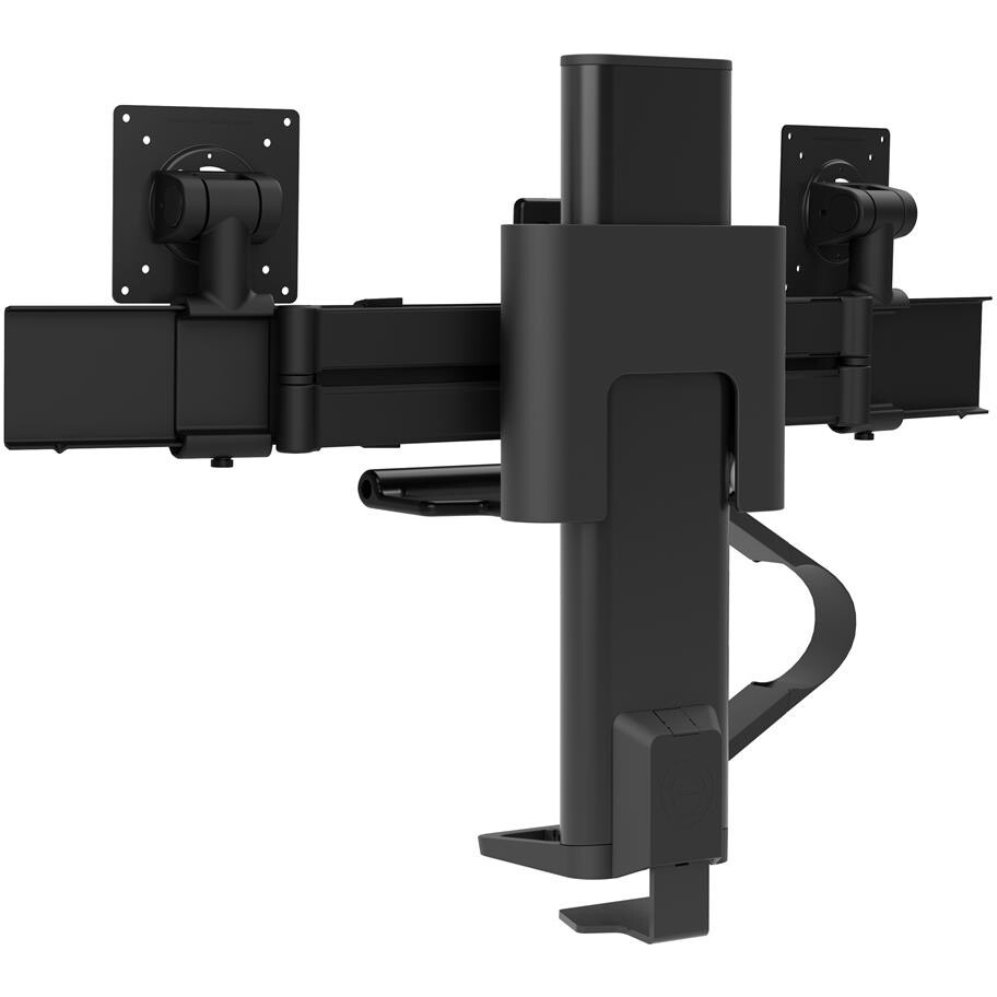 Support mural Ergotron TRACE Dual Monitor Mount Matte Black - 45-658-224 - photo 2
