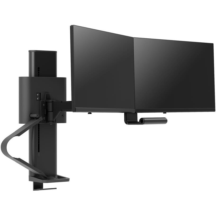 Support mural Ergotron TRACE Dual Monitor Mount Matte Black - 45-658-224 - photo 3
