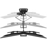 Support mural Ergotron TRACE Dual Monitor Mount Matte Black (45-658-224)