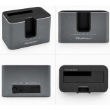 Station d'accueil pour SSD/HDD Qoltec 52631