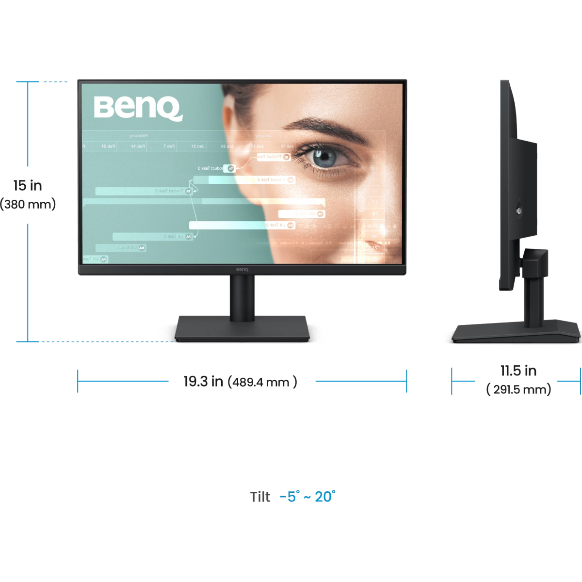 Écran BenQ 22" GW2291 - photo 7