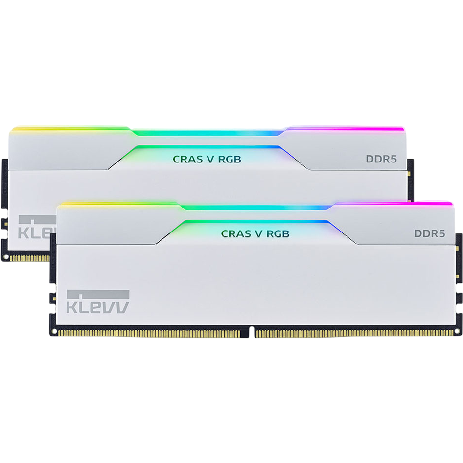 Mémoire vive 32GB DDR5 6000MHz KLEVV CRAS V RGB (KD5AGUA80-60A300J) (2x16GB KIT)