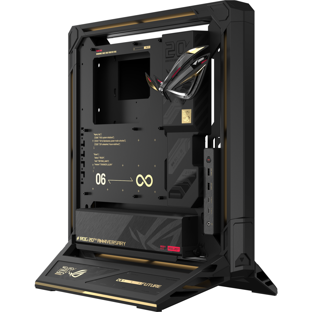 Boîtier ASUS GR20 Edition 20 Black - 90DC0100-B09000