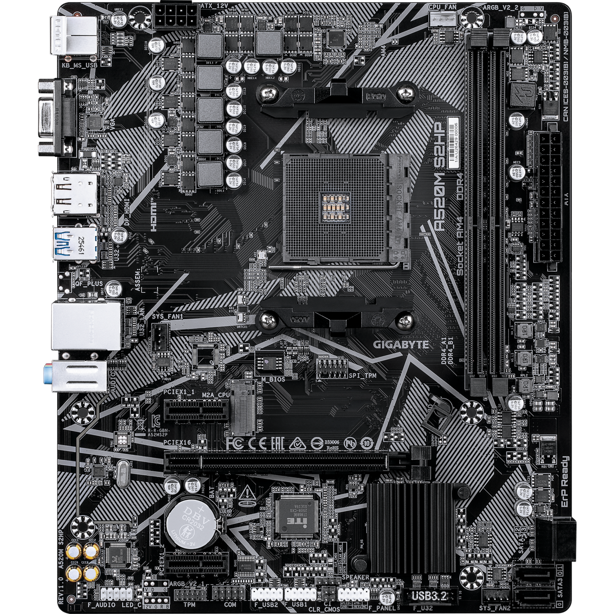 Carte mère Gigabyte A520M S2HP