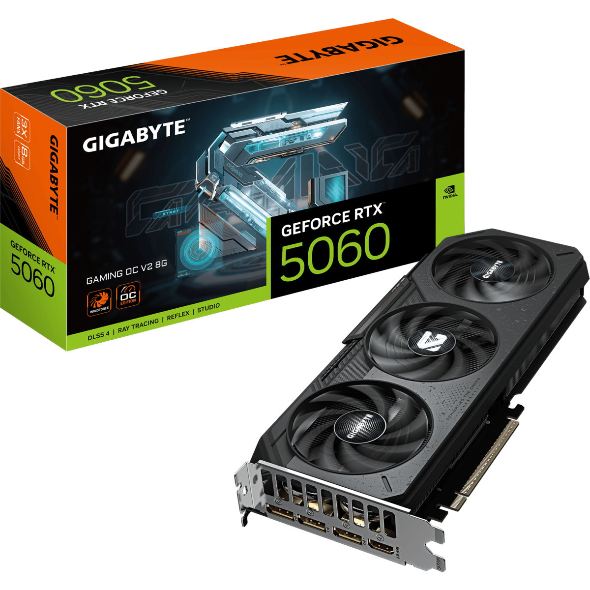 Carte graphique NVIDIA GeForce RTX 5060 Gigabyte GAMING OC V2 8GB (GV-N5060GAMING OCV2-8GD) - photo 10