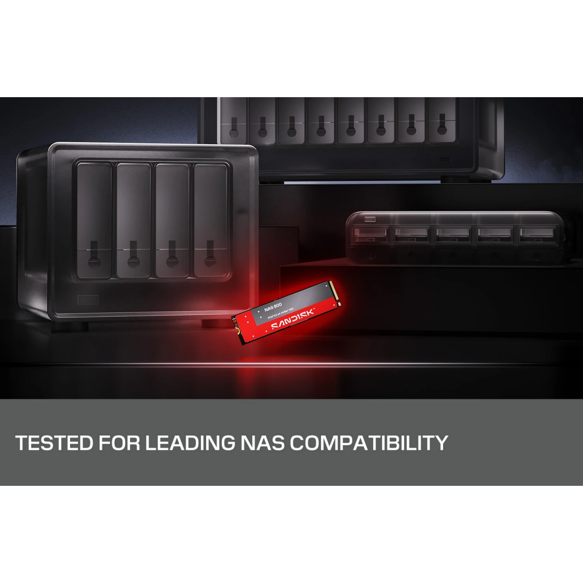 Stockage SSD 960GB SanDisk NAS 800 (SDSNP2960GAN) - photo 7