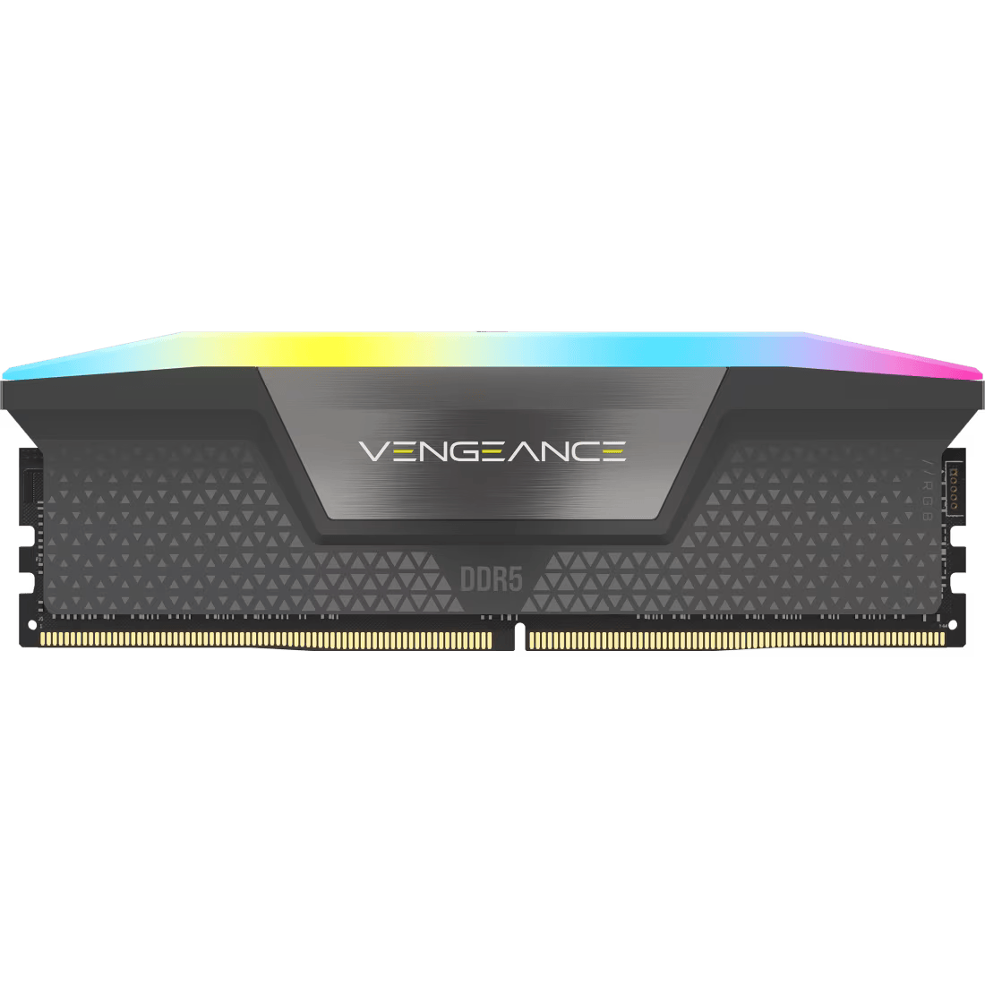 Mémoire vive 16GB DDR5 6000MHz Corsair Vengeance RGB (CMH16GX5M1D6000Z38)
