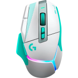 Souris Logitech G502 X Plus White/Mint (910-007820)