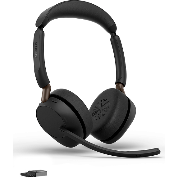 Casque audio Jabra Evolve3 65 UC - USB-A with Dongle - Stereo - 36599-989-999