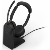 Casque audio Jabra Evolve3 65 UC - USB-A with Dongle - Stereo Charging Stand (36599-989-989)
