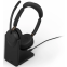 Casque audio Jabra Evolve3 65 UC - USB-A with Dongle - Stereo Charging Stand - 36599-989-989