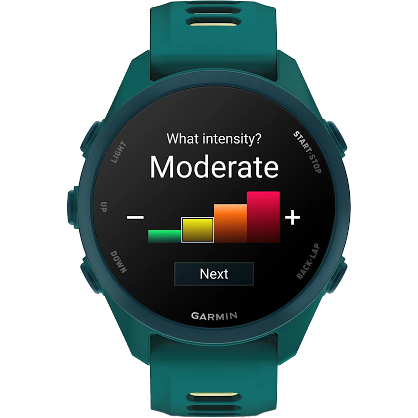 Montres connectées Garmin Forerunner 170 Music Teal Green with Teal Green/Citron Band - 010-03920-12 - photo 2
