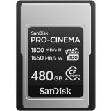 Carte mémoire 480GB CFexpress SanDisk PRO-CINEMA (SDCFEA-480G-GN4NN)