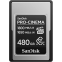 Carte mémoire 480GB CFexpress SanDisk PRO-CINEMA (SDCFEA-480G-GN4NN)