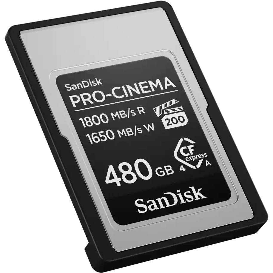 Carte mémoire 480GB CFexpress SanDisk PRO-CINEMA (SDCFEA-480G-GN4NN) - photo 2
