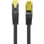 Câble de raccordement Ethernet Lanberg PCF6A-10CU-0025-BK, 0.25m