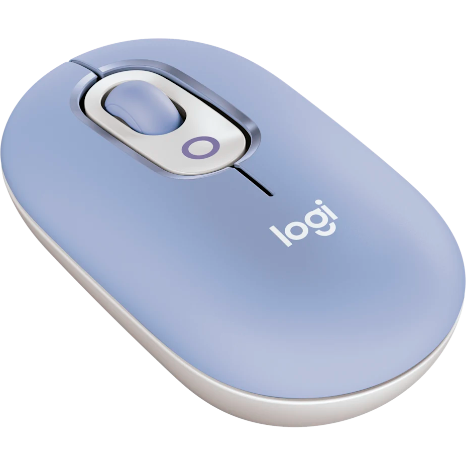 Souris Logitech POP Mouse with emoji Lilac (910-007414) - photo 3