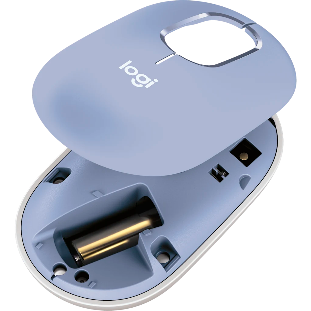 Souris Logitech POP Mouse with emoji Lilac (910-007414) - photo 4