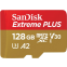 Carte mémoire 128GB MicroSD SanDisk Extreme Plus + SD adapter (SDSQXBD-128G-GN6MA) - photo 2