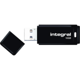 clé USB flash 16GB Integral Black (INFD16GBBLK)