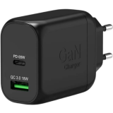 Chargeur secteur Port Designs ESSENTIEL 65W Black + Type-C Cable (902065EPEU)