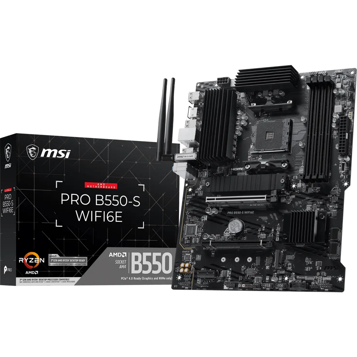 Carte mère MSI PRO B550-S WIFI6E - photo 5