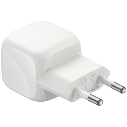 Chargeur secteur Belkin BoostCharge Compact 30W Grey + Type-C Cable - WCA008KQ2MSL-B6 - photo 5